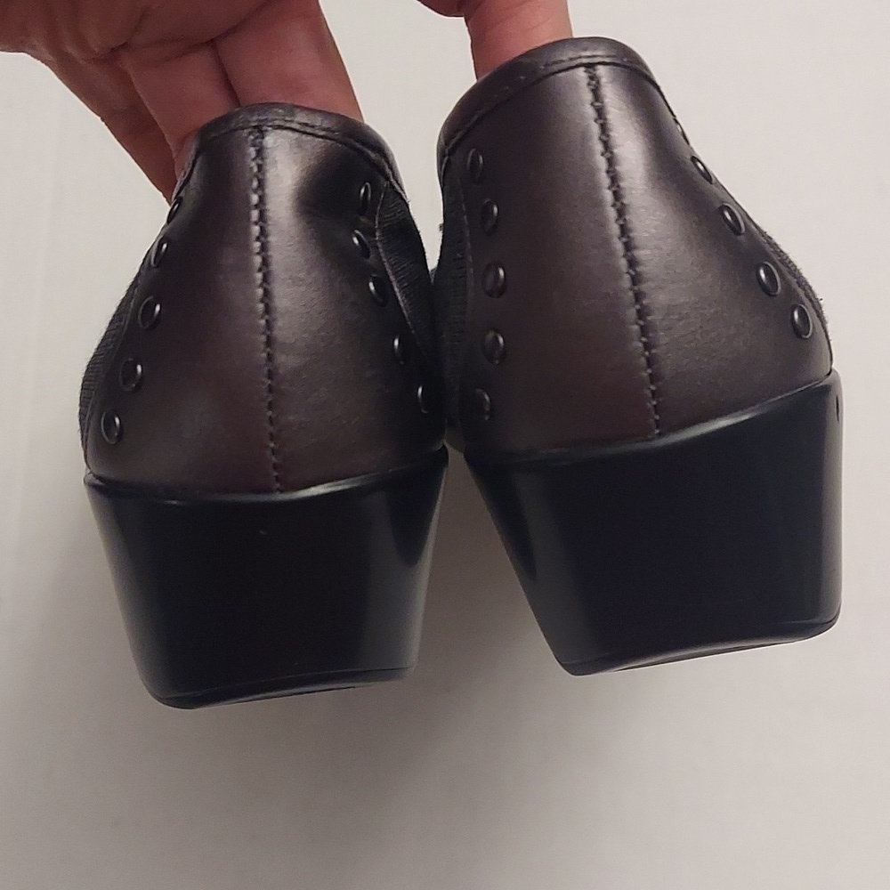 AEROSOLES Temahawk Slip On Gray Wedge Shoe 7.5 Comfort - Picture 8 of 14